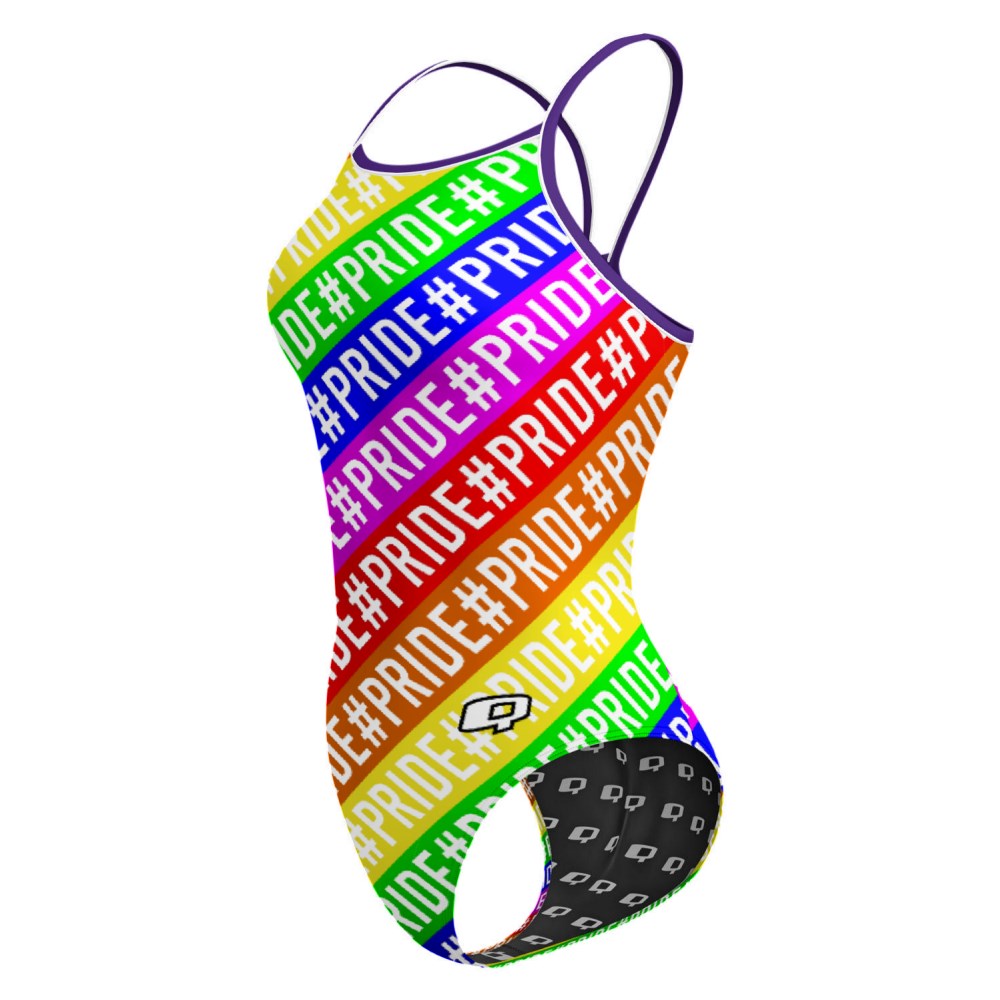 Pride Day Skinny Strap Swimsuit