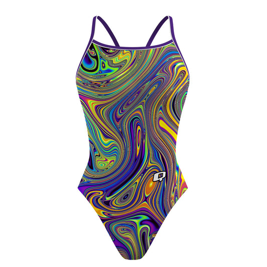 Pshychedelic - Sunback Tank Swimsuit