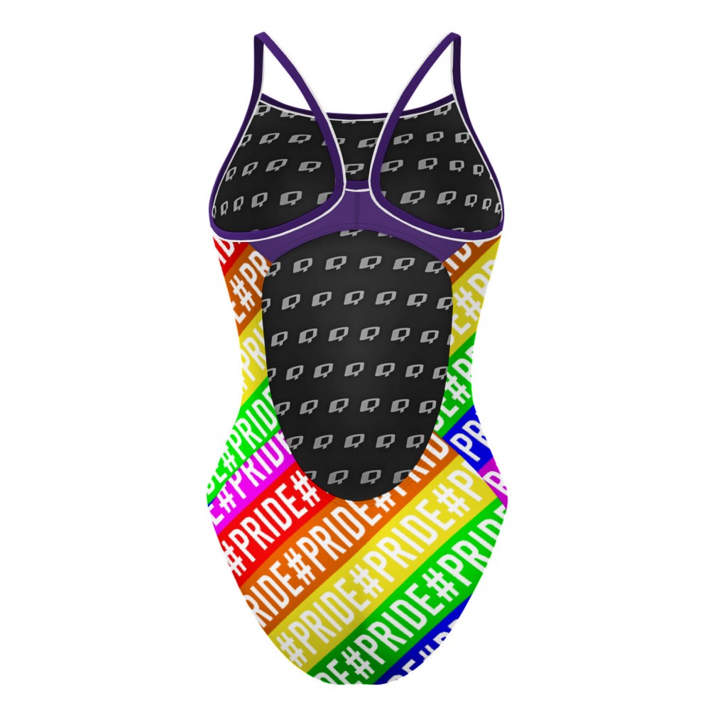 Pride Day Skinny Strap Swimsuit