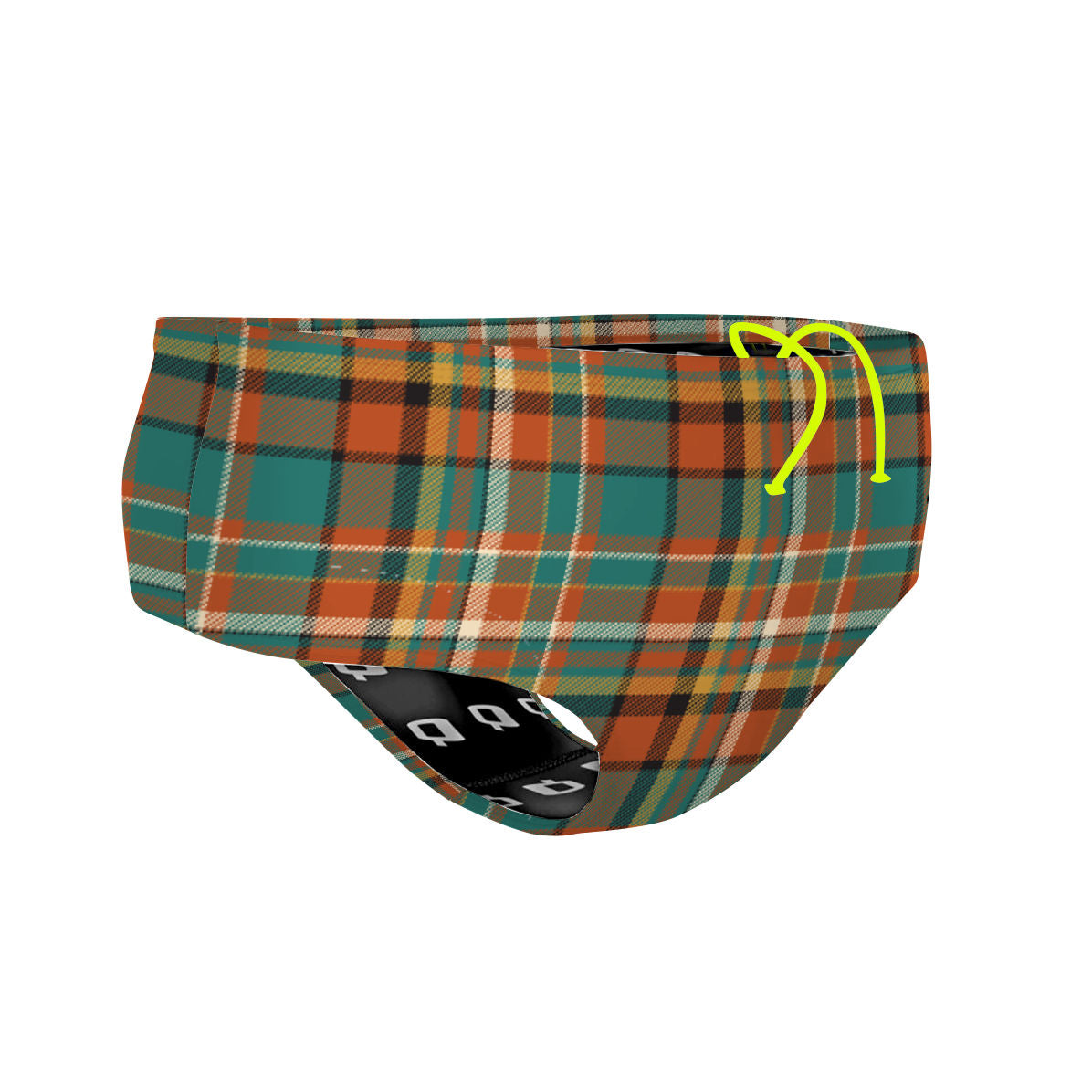 Fall Tartan Classic Brief Swimsuit