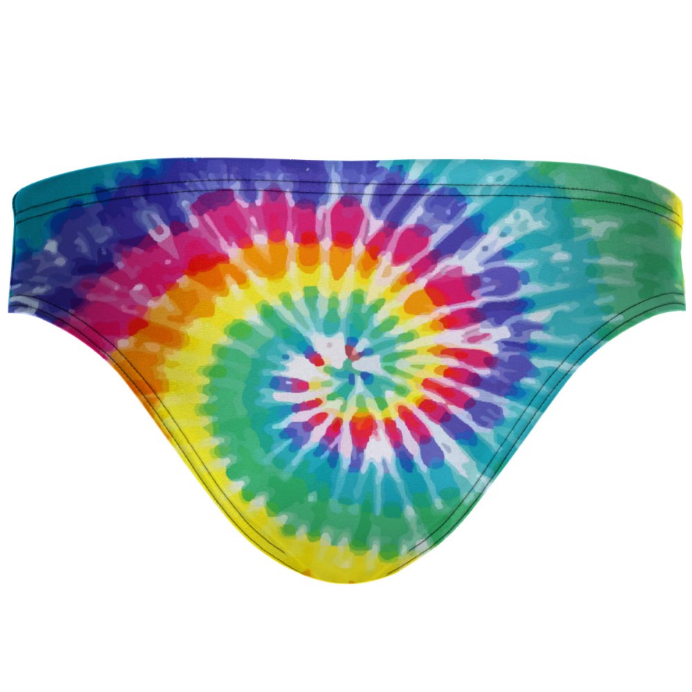 Tie Dye Colors Bandeau Bikini Bottom