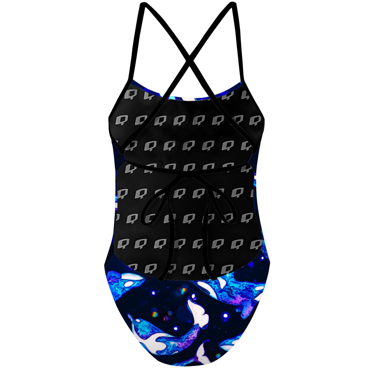 Orca Dance - Tieback One Piece Swimsuit