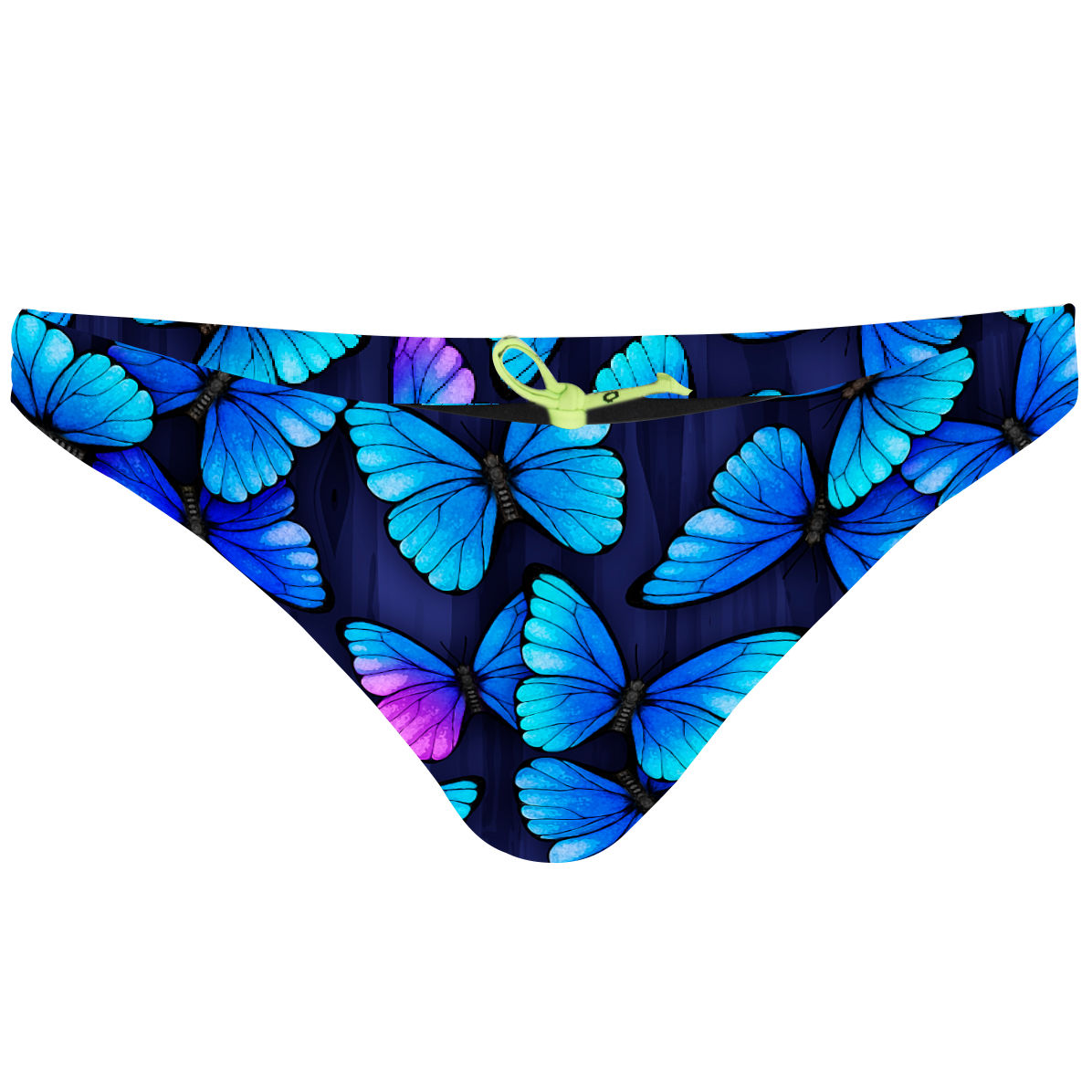 Blue Butterfly Thong