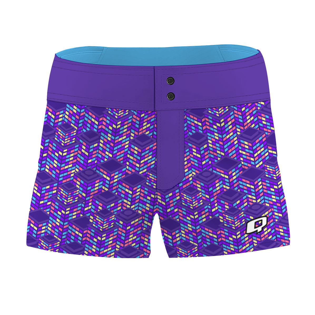 Neon best sale purple shorts