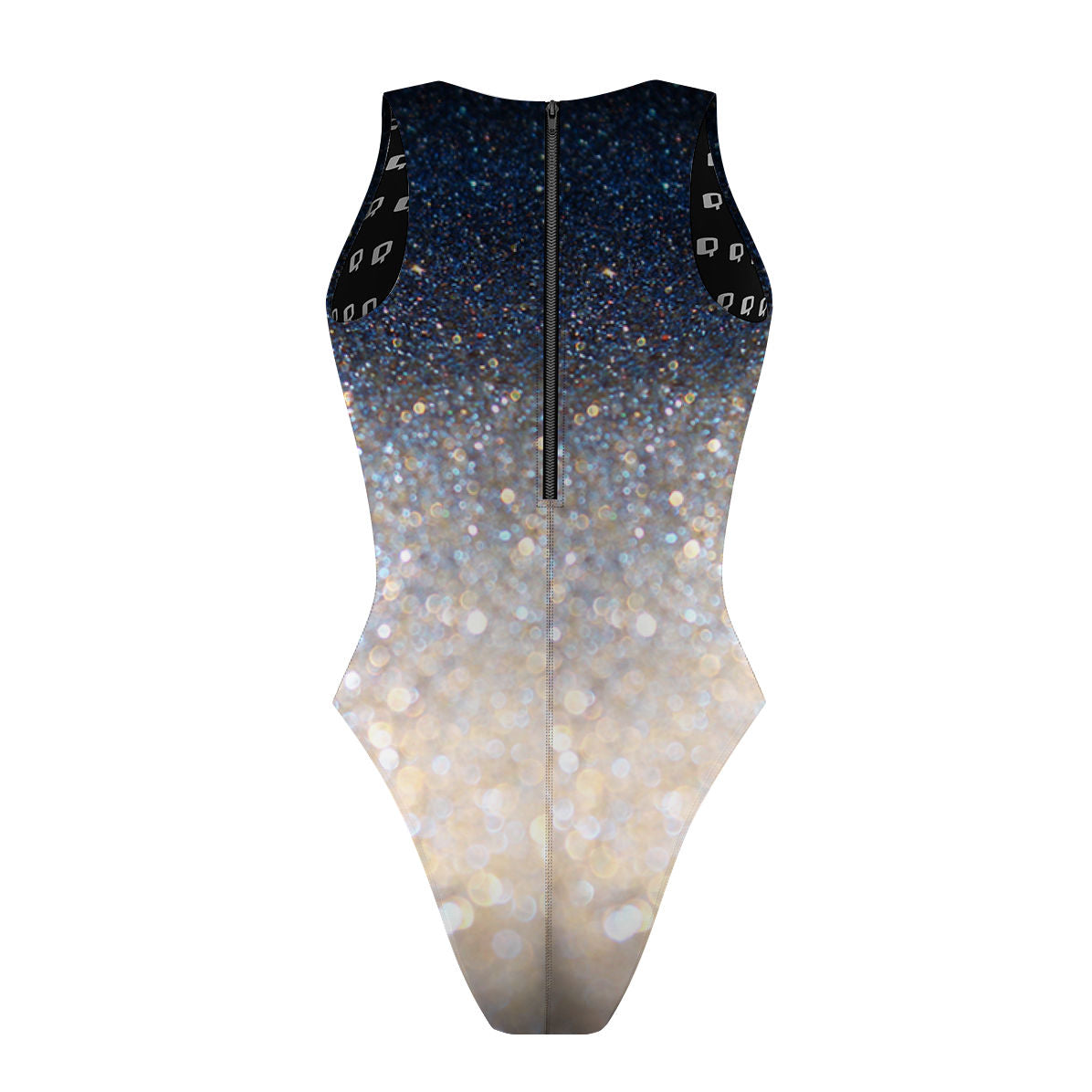 Glitter Bomb - Women Waterpolo Swimsuit Cheeky Cut