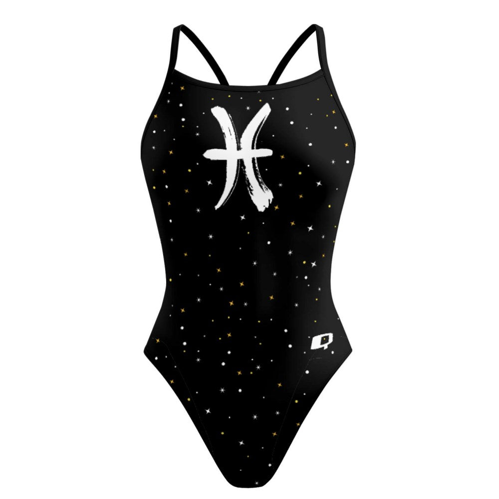 Pisces Skinny Strap Swimsuit