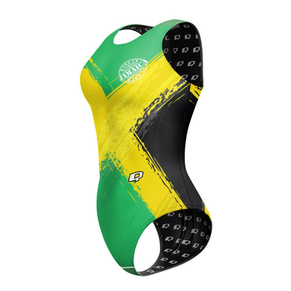 Grooving nation Women Waterpolo Swimsuit Classic Cut Q Swimwear