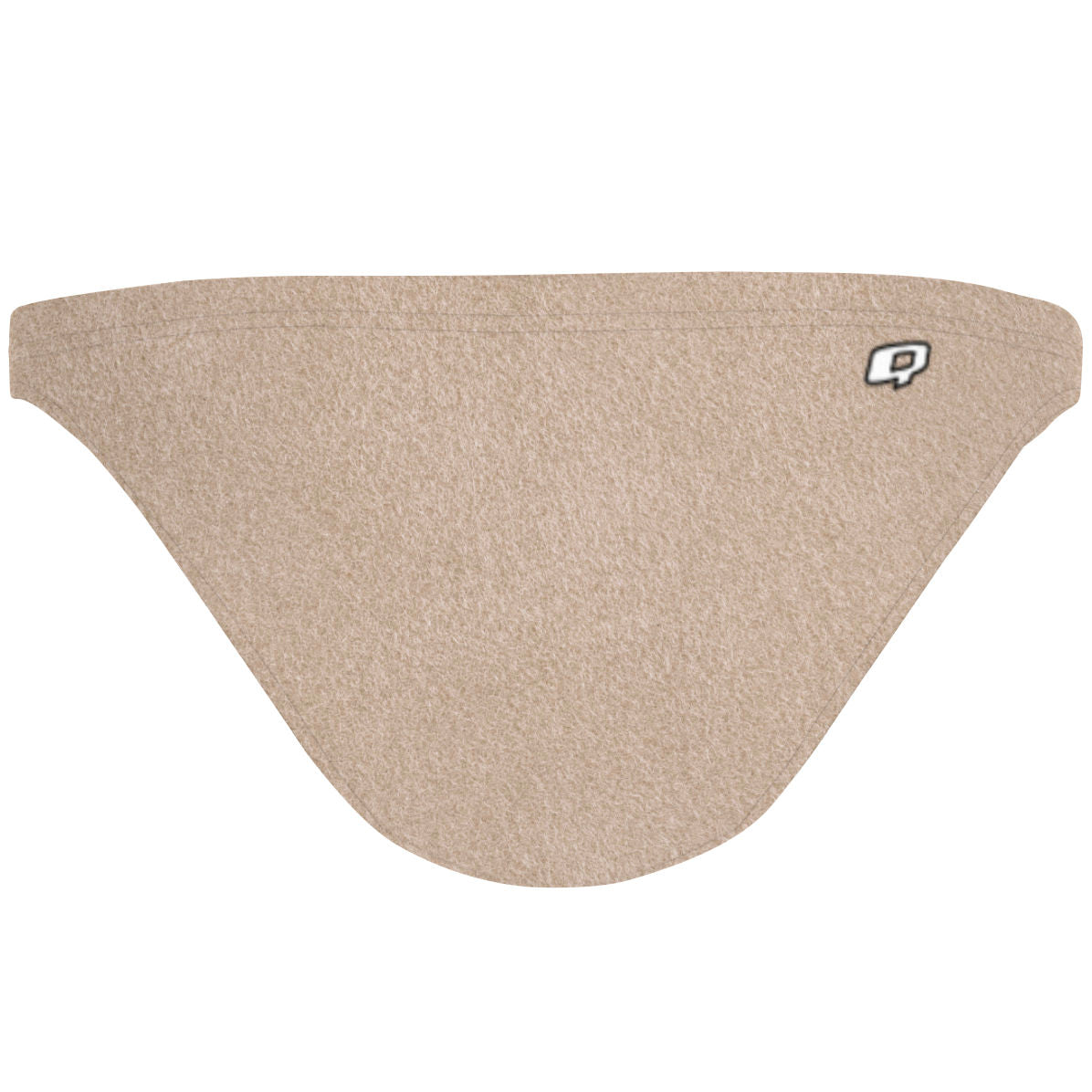Beige Suede - Tieback Bikini Bottom