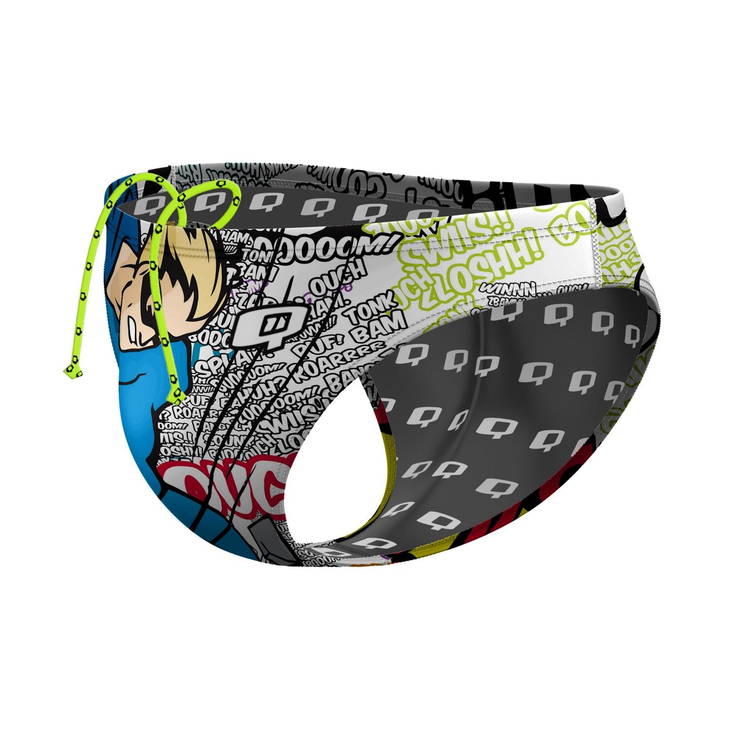 Comic Book Man Waterpolo Brief Swimwear