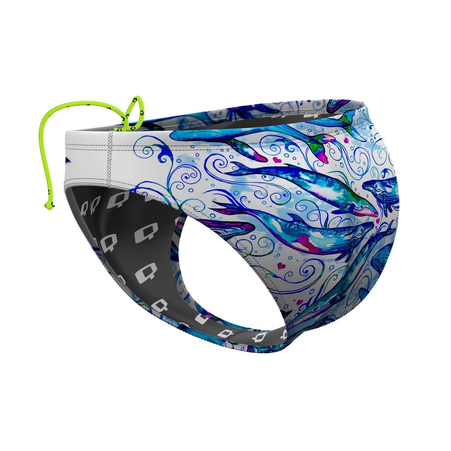 Just Keep Swimming Waterpolo Brief Swimwear