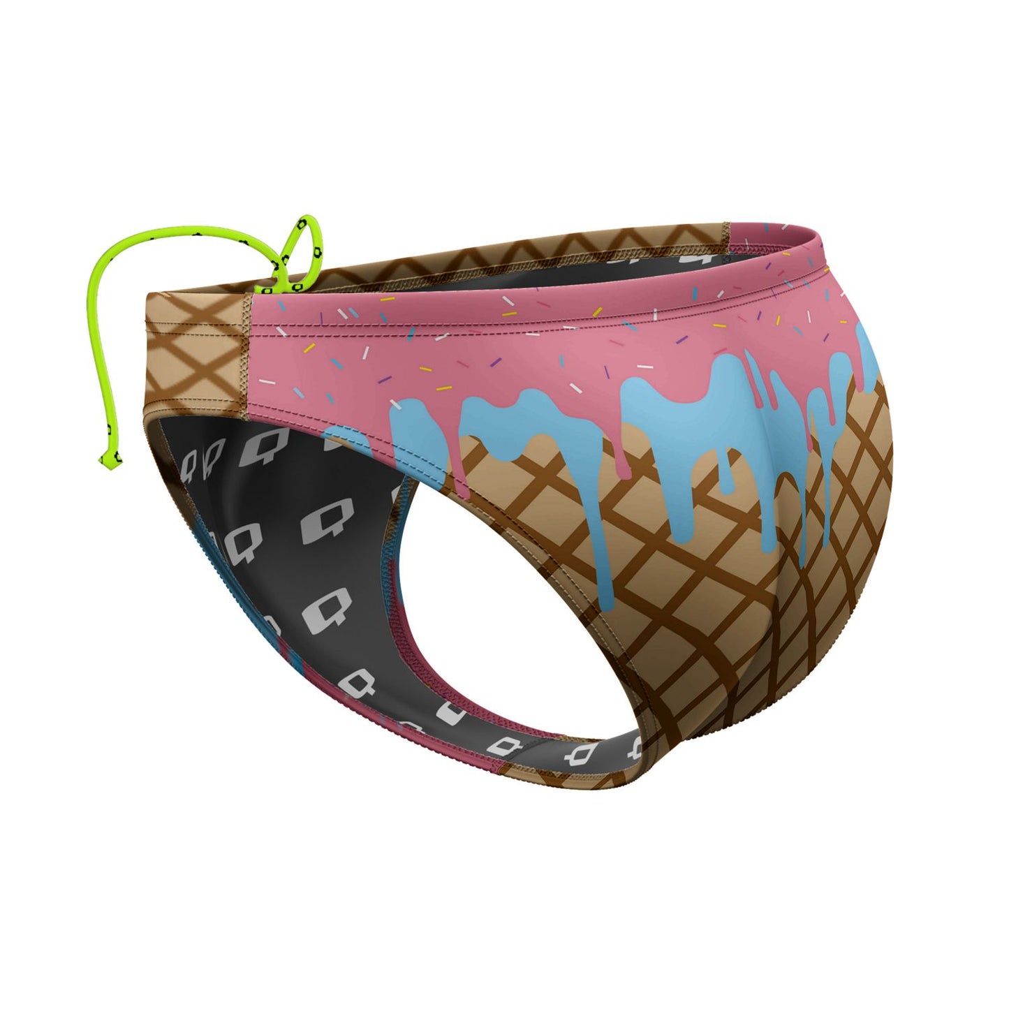 Ice Cream Waterpolo Brief Swimwear