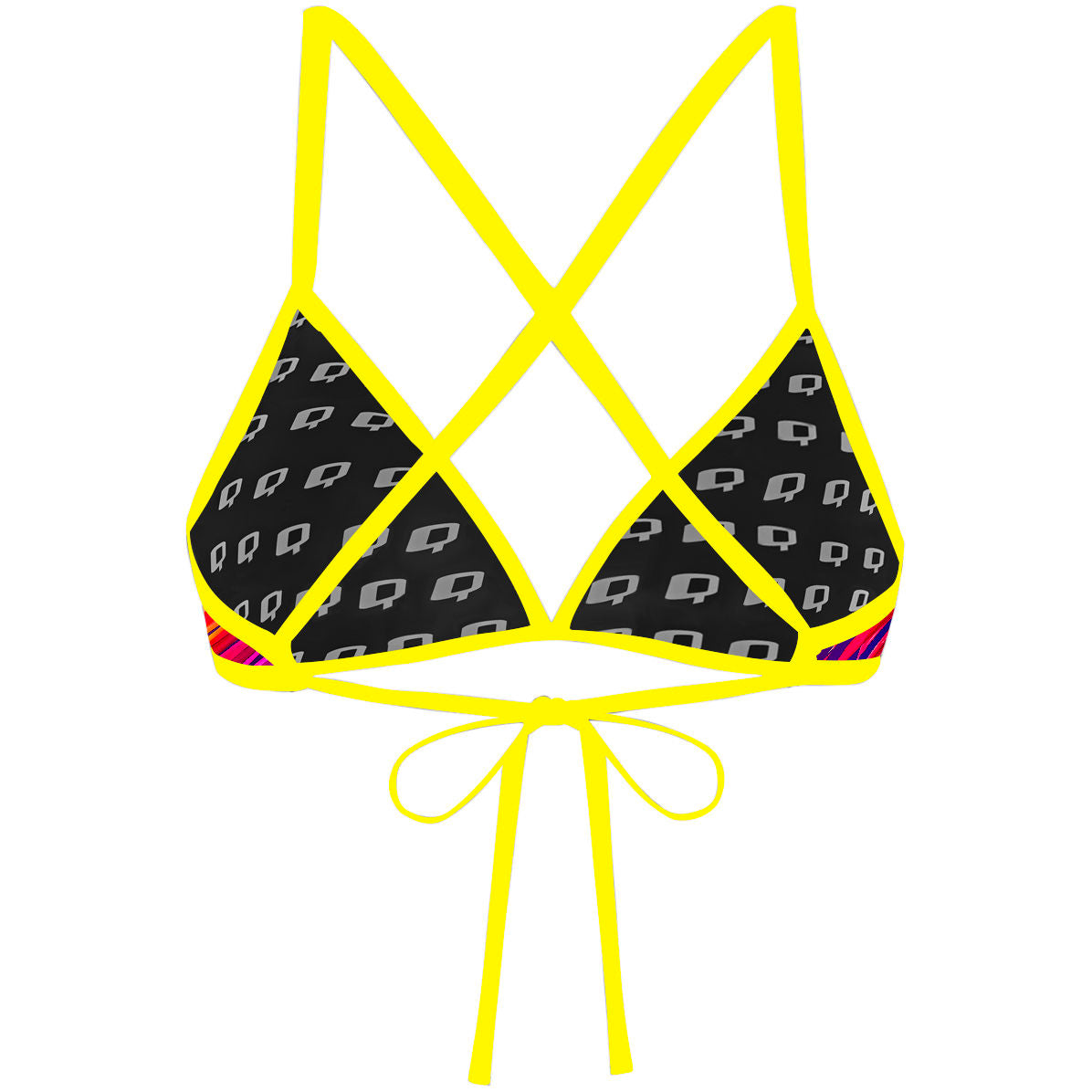 Sunset Palms - Tieback Bikini Top
