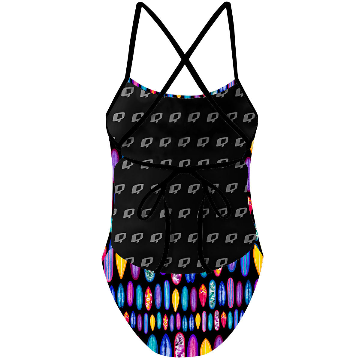 Surf Suit - Tieback One Piece Swimsuit