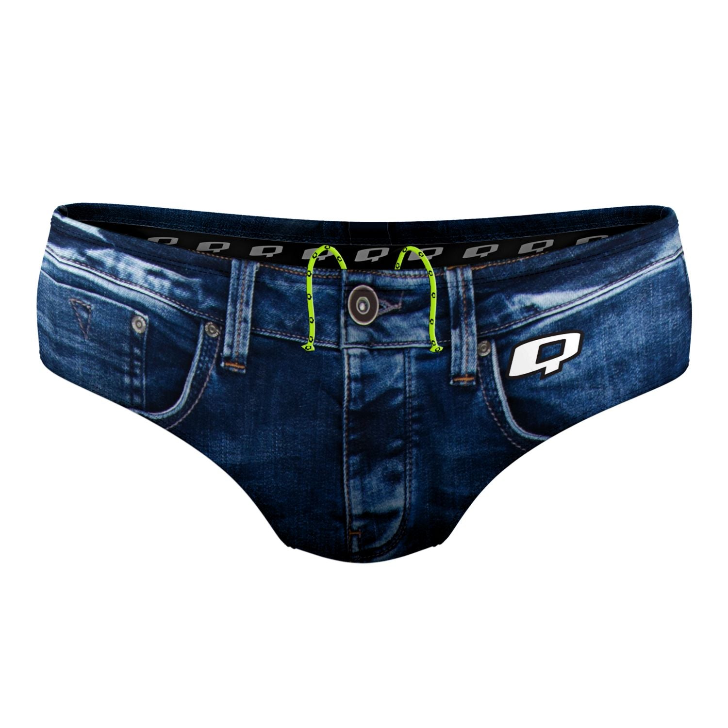 Mens jean swimsuit hotsell