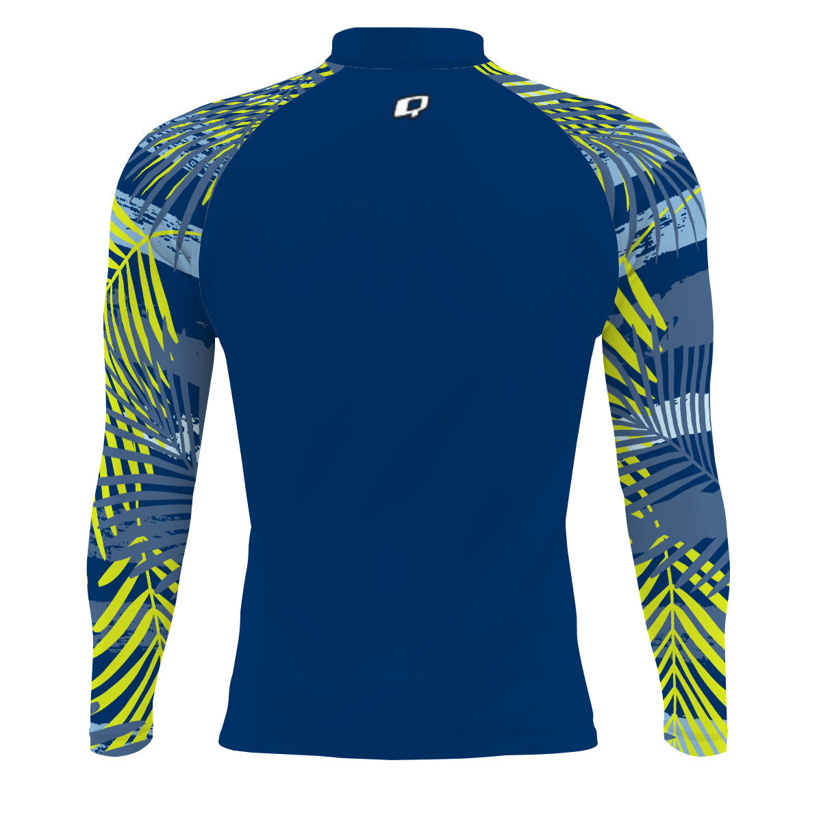 Tropical Palm - Men's Surf UPF50+ Long Sleeve Rash Guard