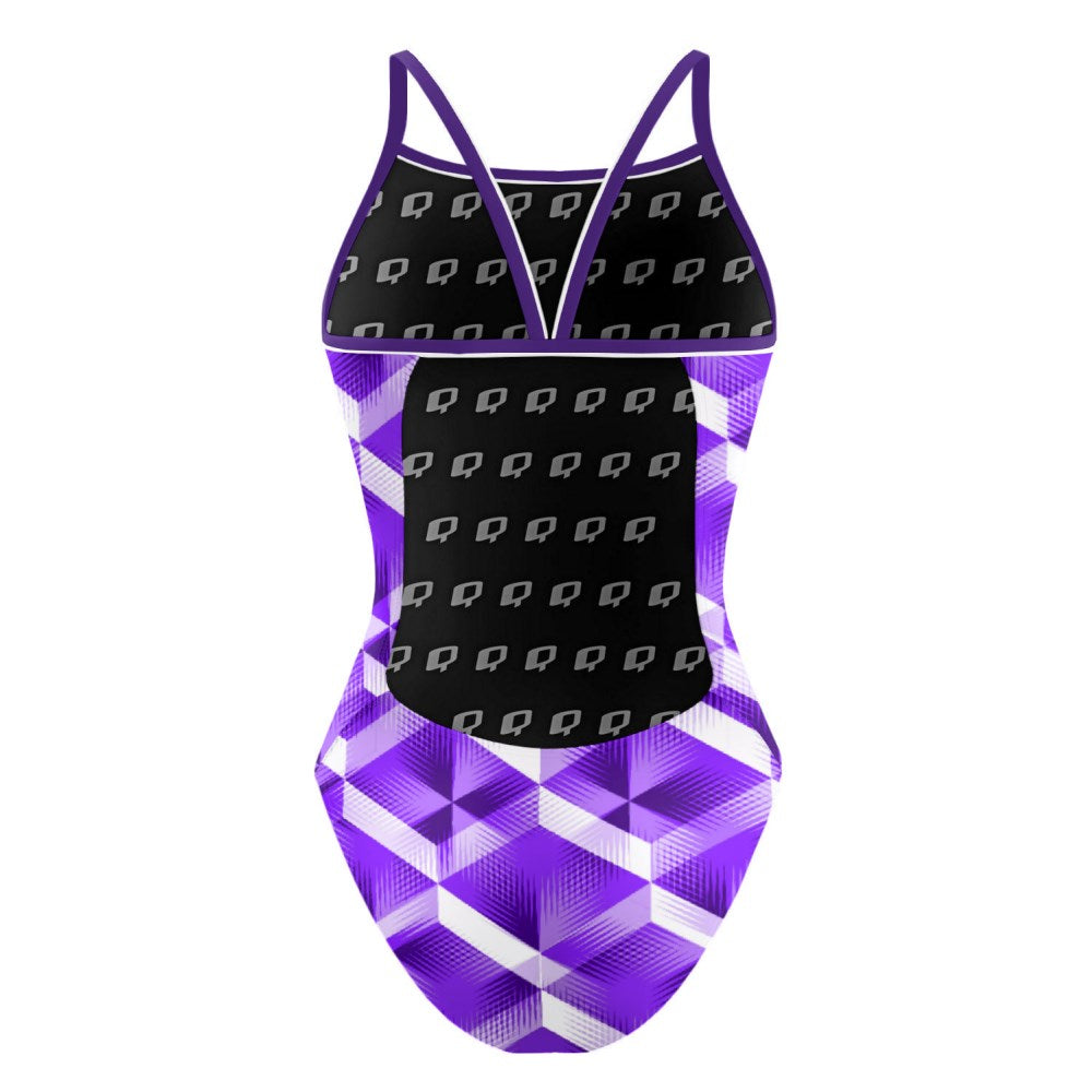 Amethyst - Sunback Tank Swimsuit