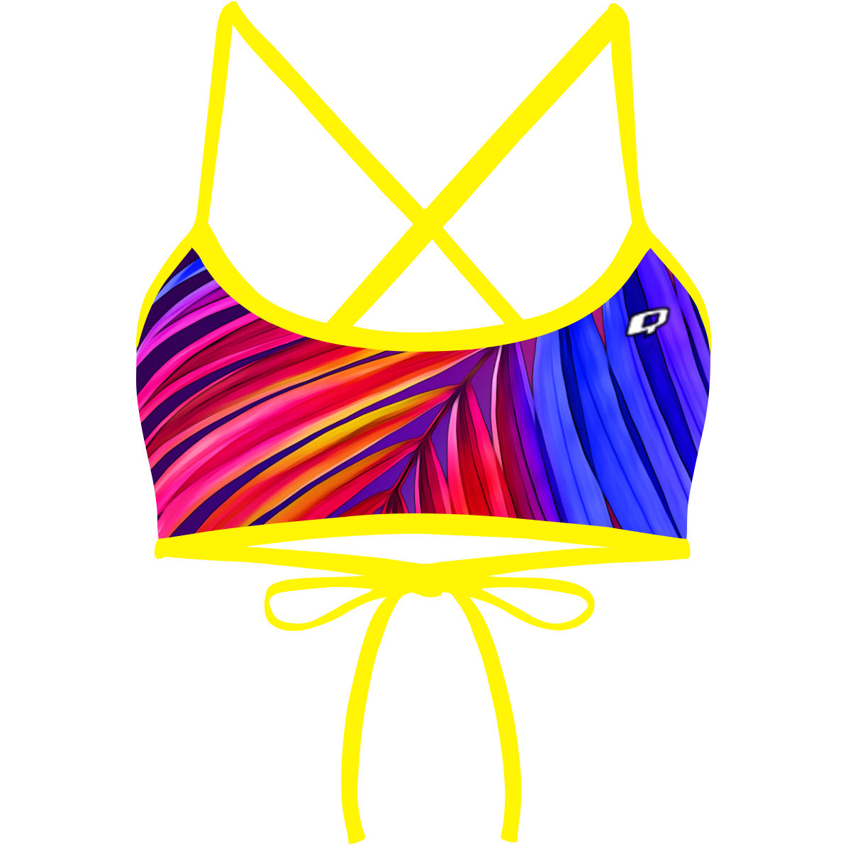 Sunset Palms - Ciara Tieback Bikini Top