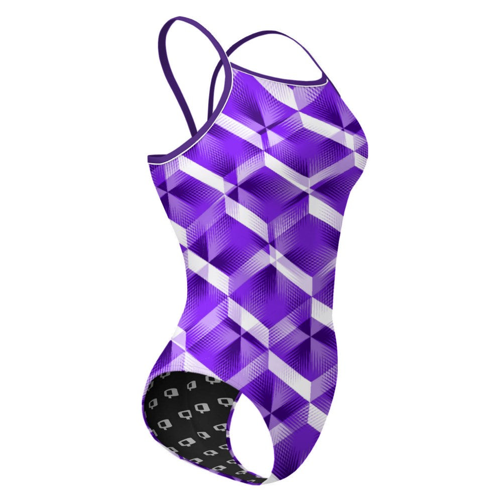 Amethyst - Sunback Tank Swimsuit