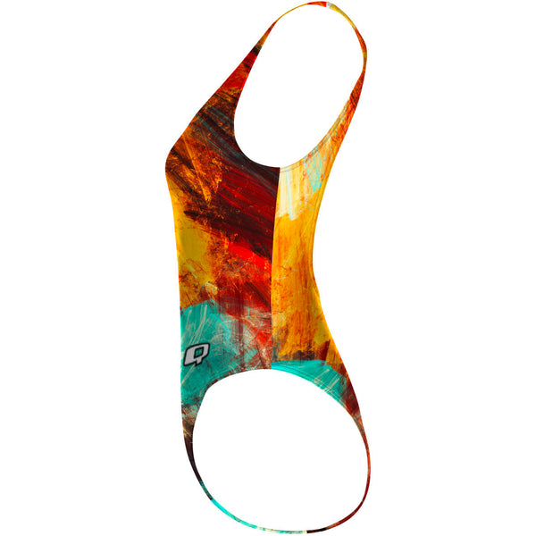 Amber High Hip One Piece Swimsuit Q Swimwear