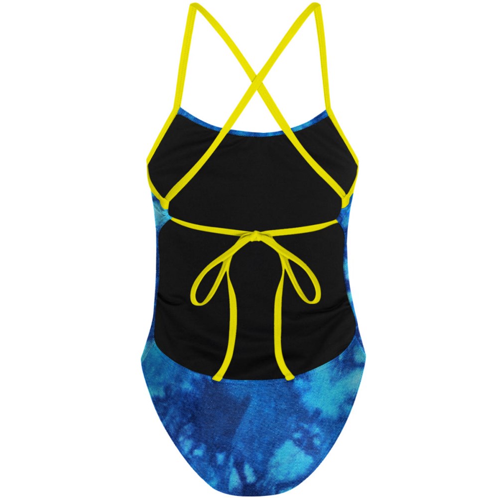 Tie Dye Blue - Tieback One Piece