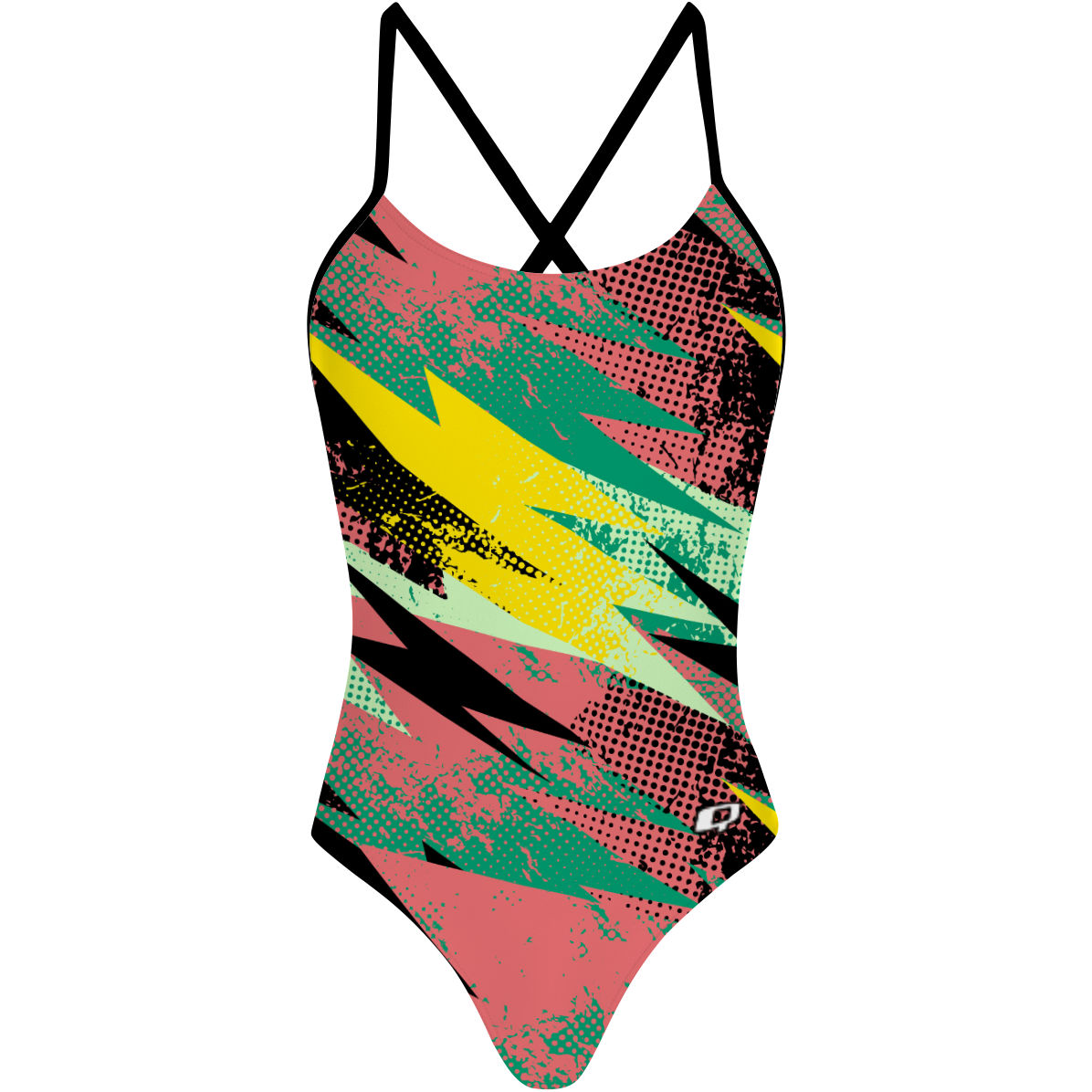 Thunder spring - Tieback One Piece Swimsuit