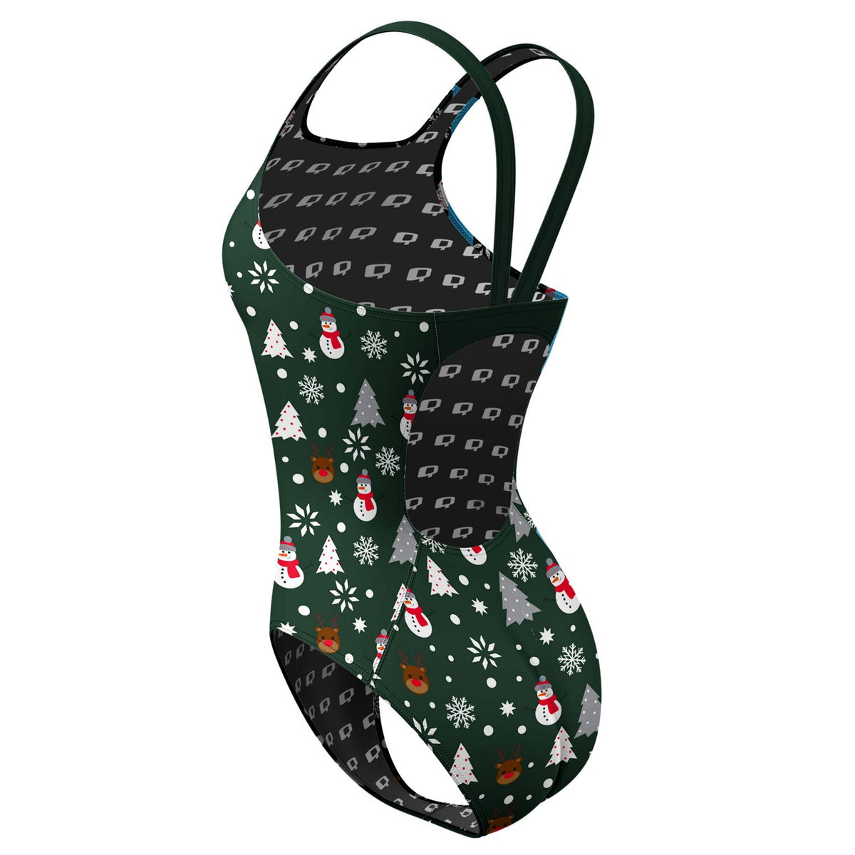 Christmastime Classic Strap Swimsuit