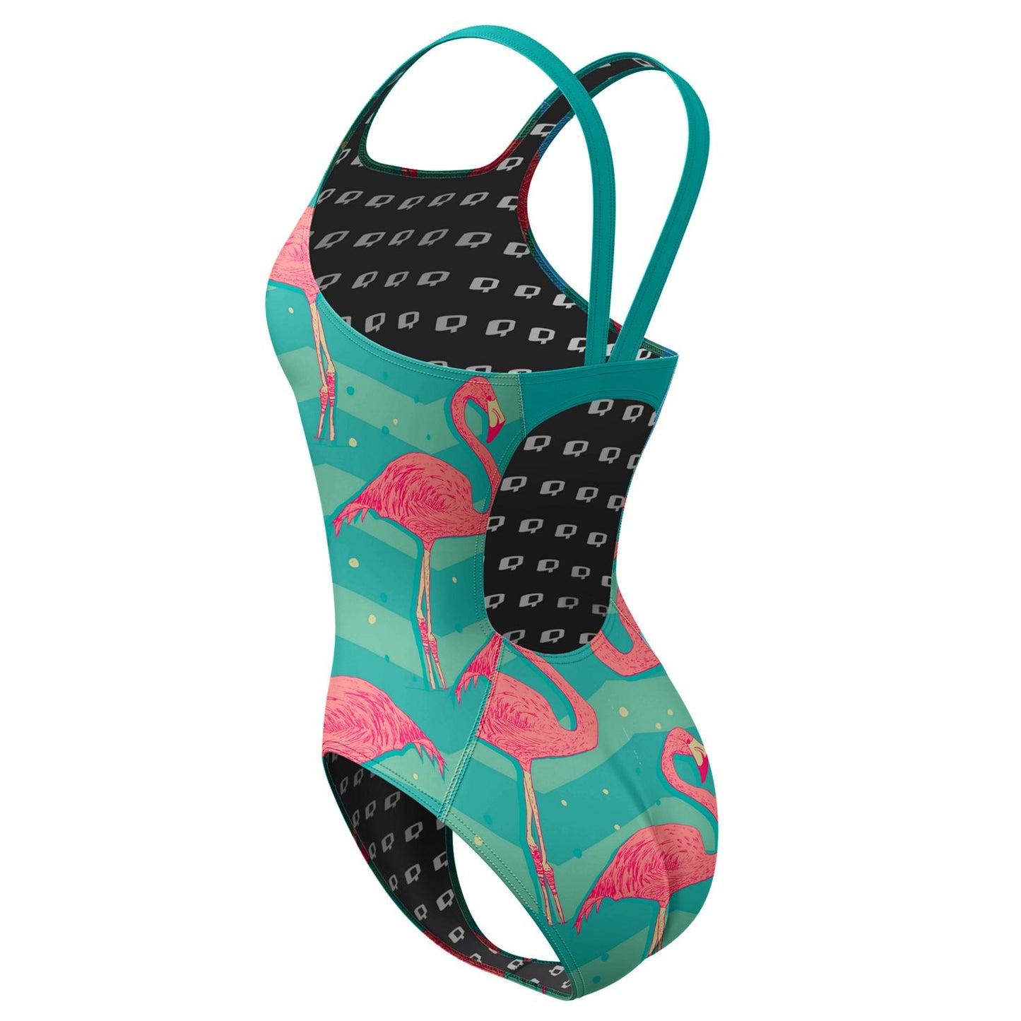 Flock of Flamingos Classic Strap Swimsuit