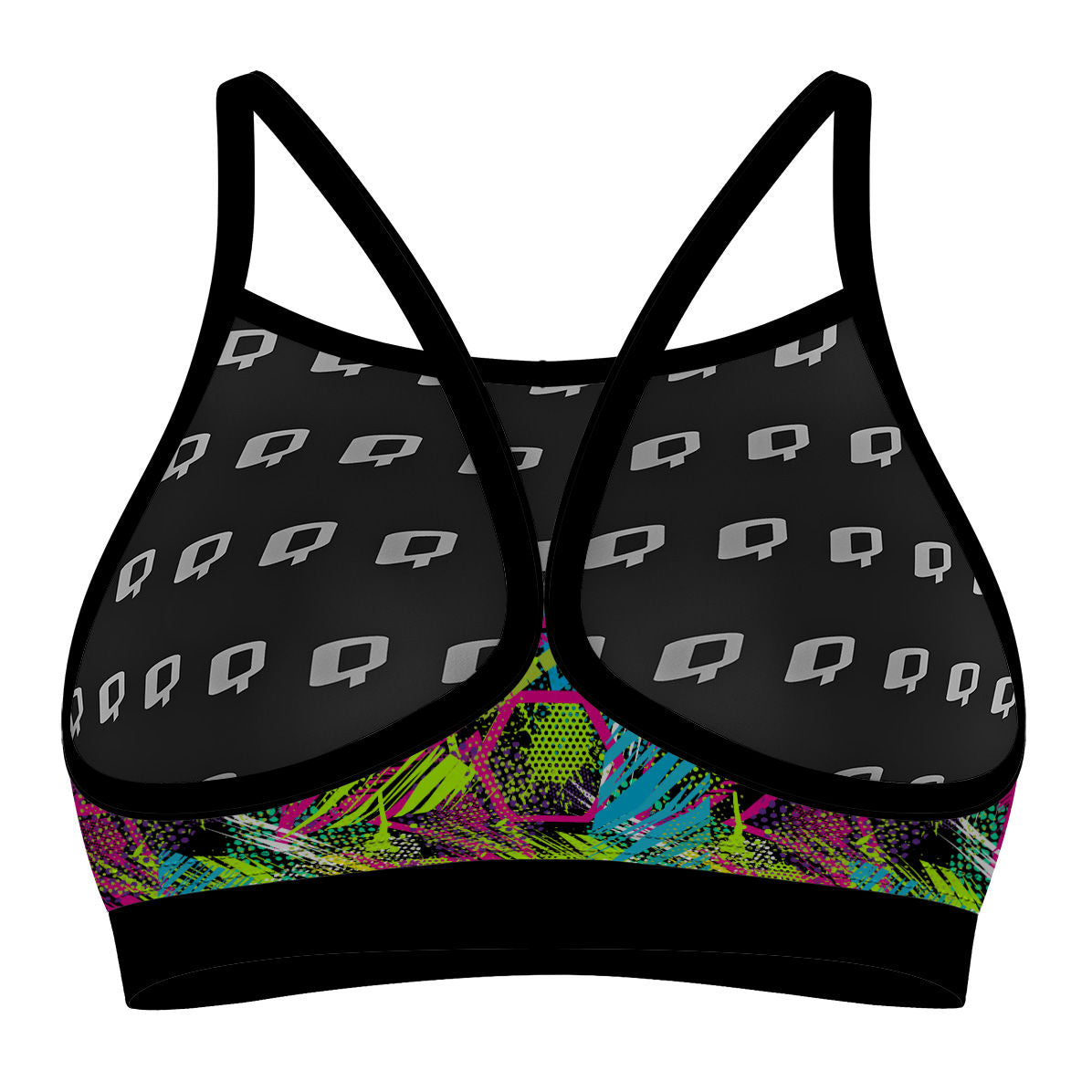 Geometry Dash Classic Sports Bikini Top