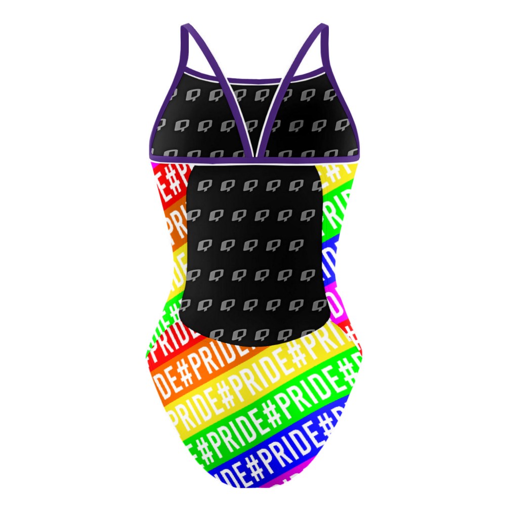 Pride Day - Sunback Tank Swimsuit