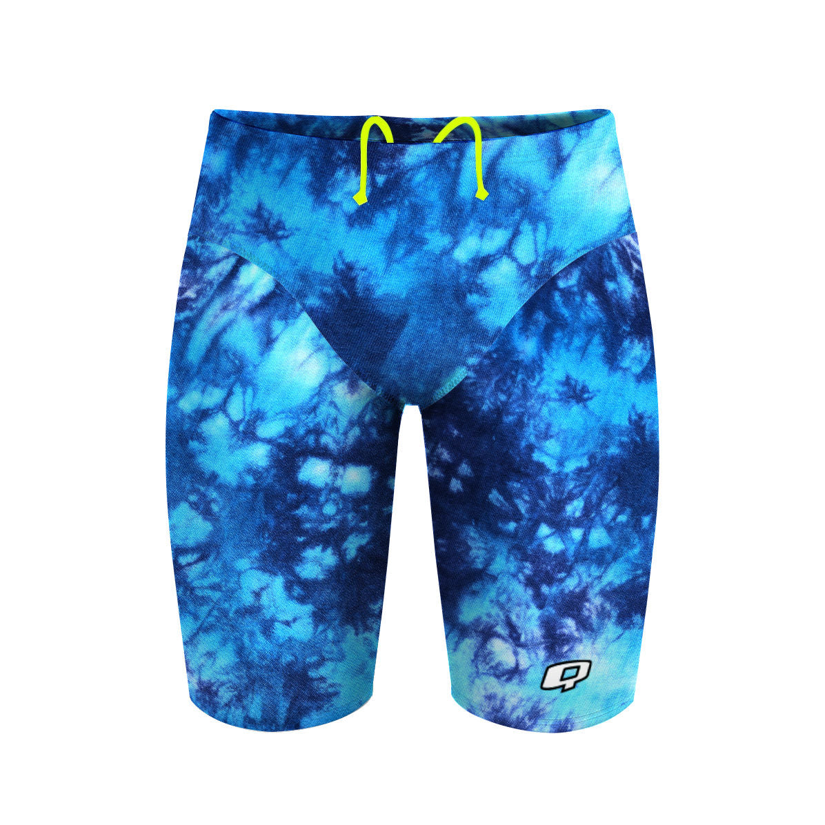 Tie Dye Blue Atlas Jammer Swimsuit