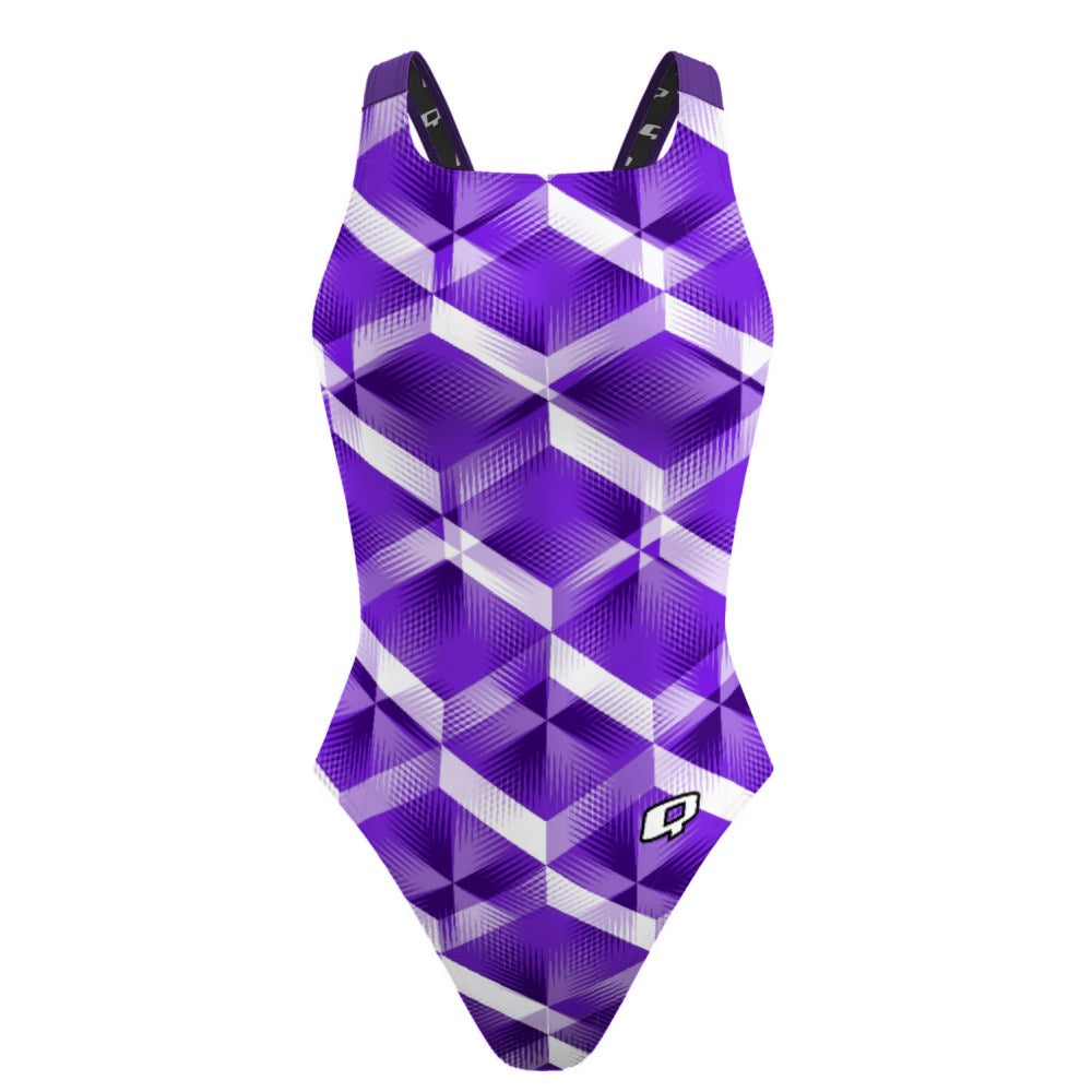 Amethyst Classic Strap Swimsuit