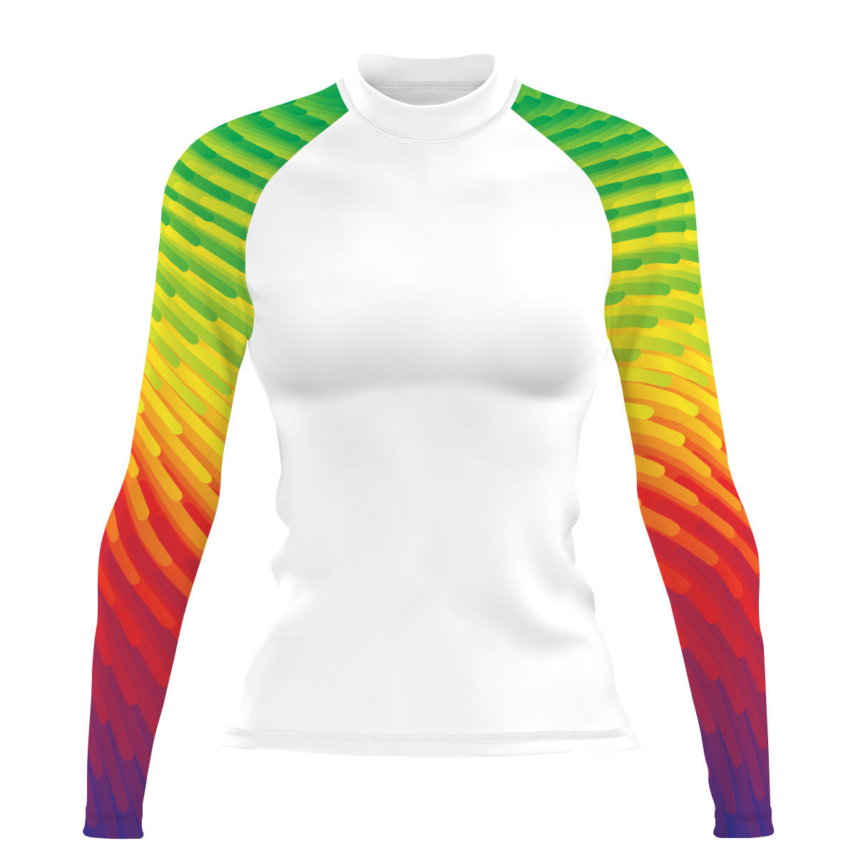 Rainbow - Women's Surf UPF50+ Long Sleeve Rash Guard