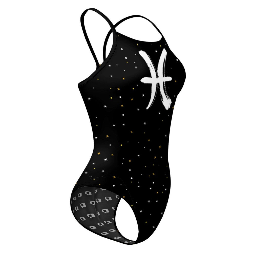 Pisces Skinny Strap Swimsuit