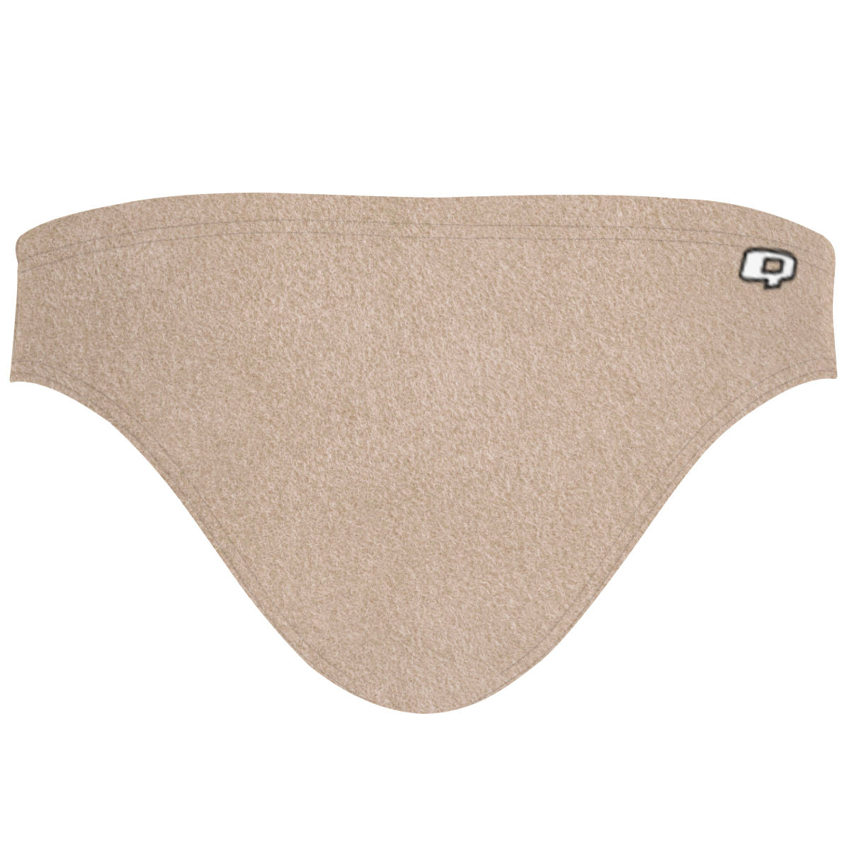 Beige Suede - Bandeau Bikini Bottom