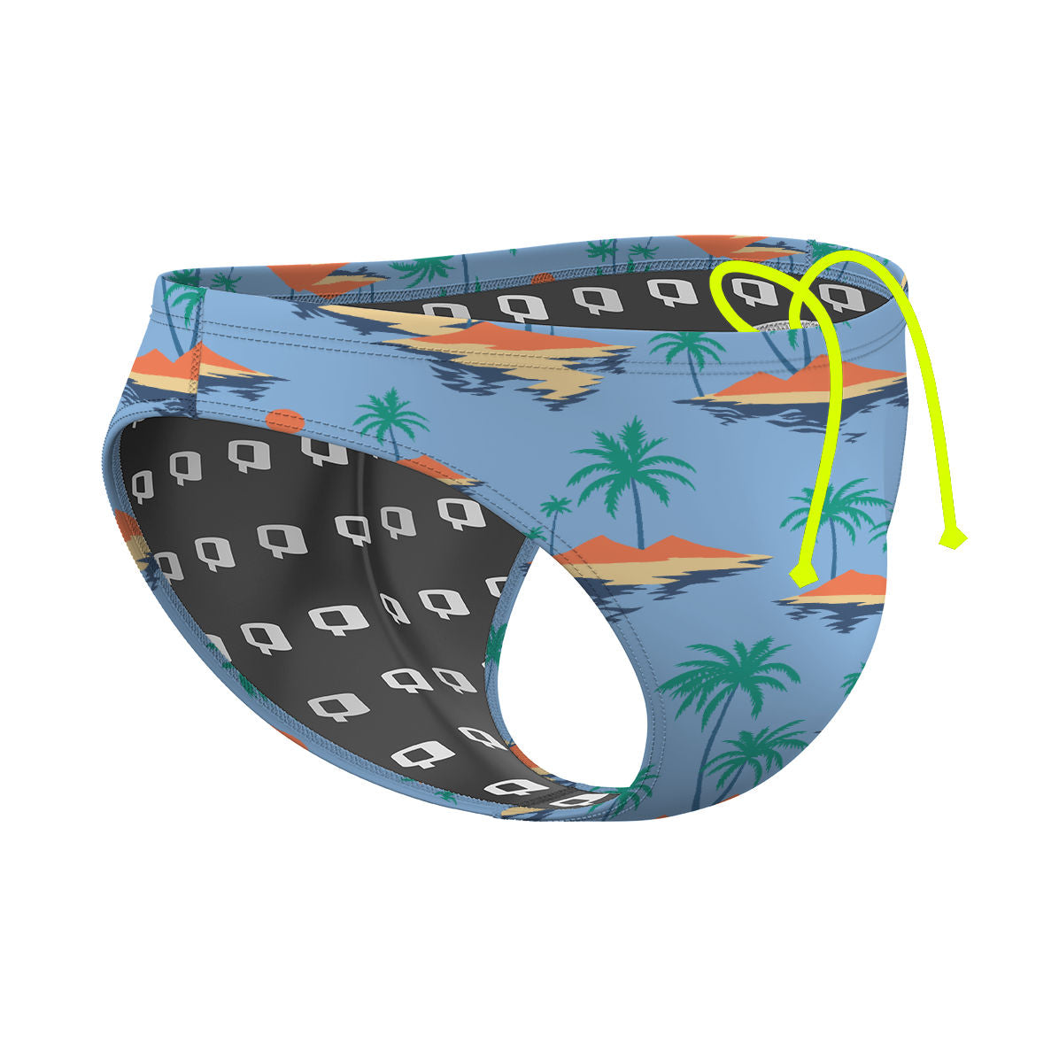 Aloha Rock - Waterpolo Brief Swimsuit