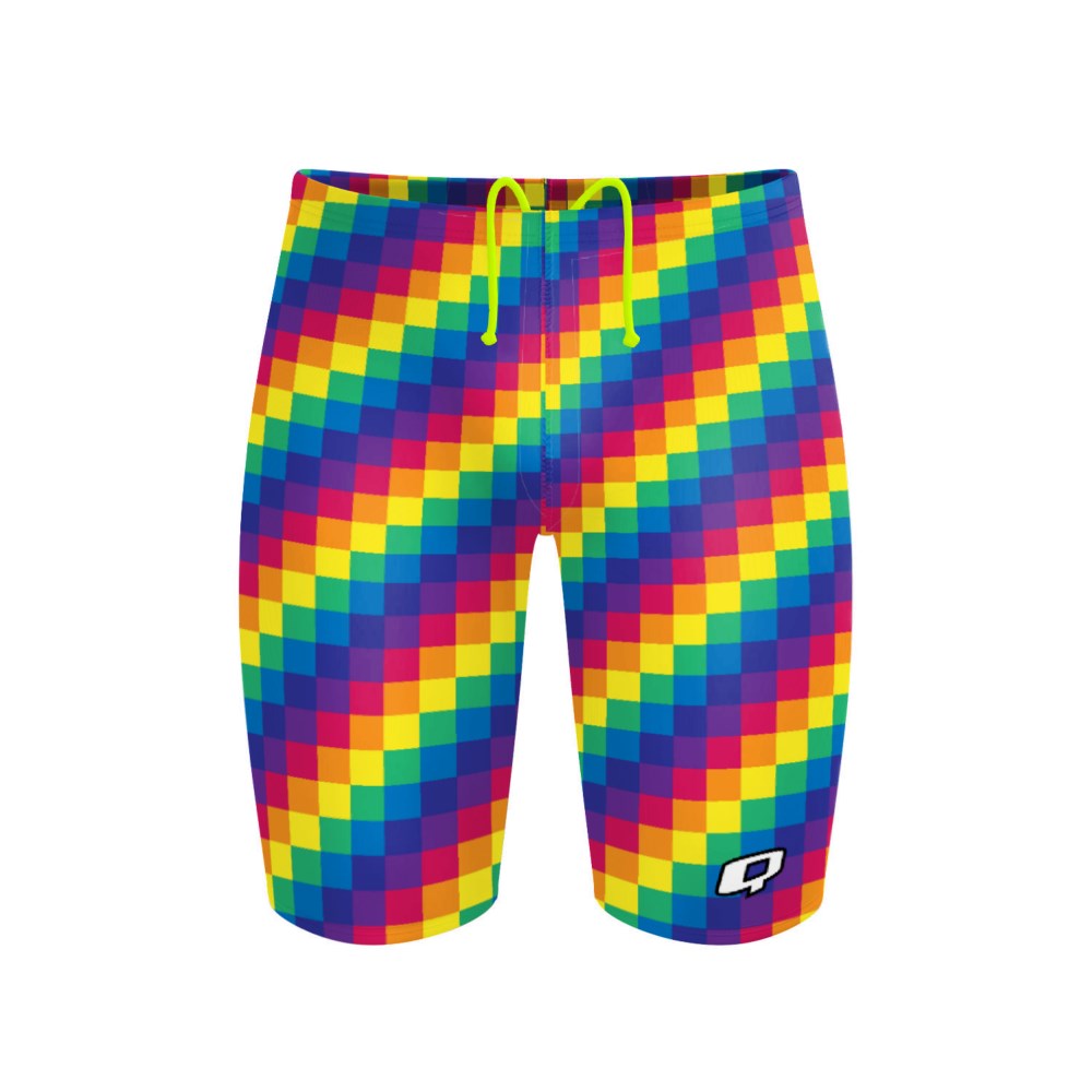 Mosaic Pride Jammer Swimsuit