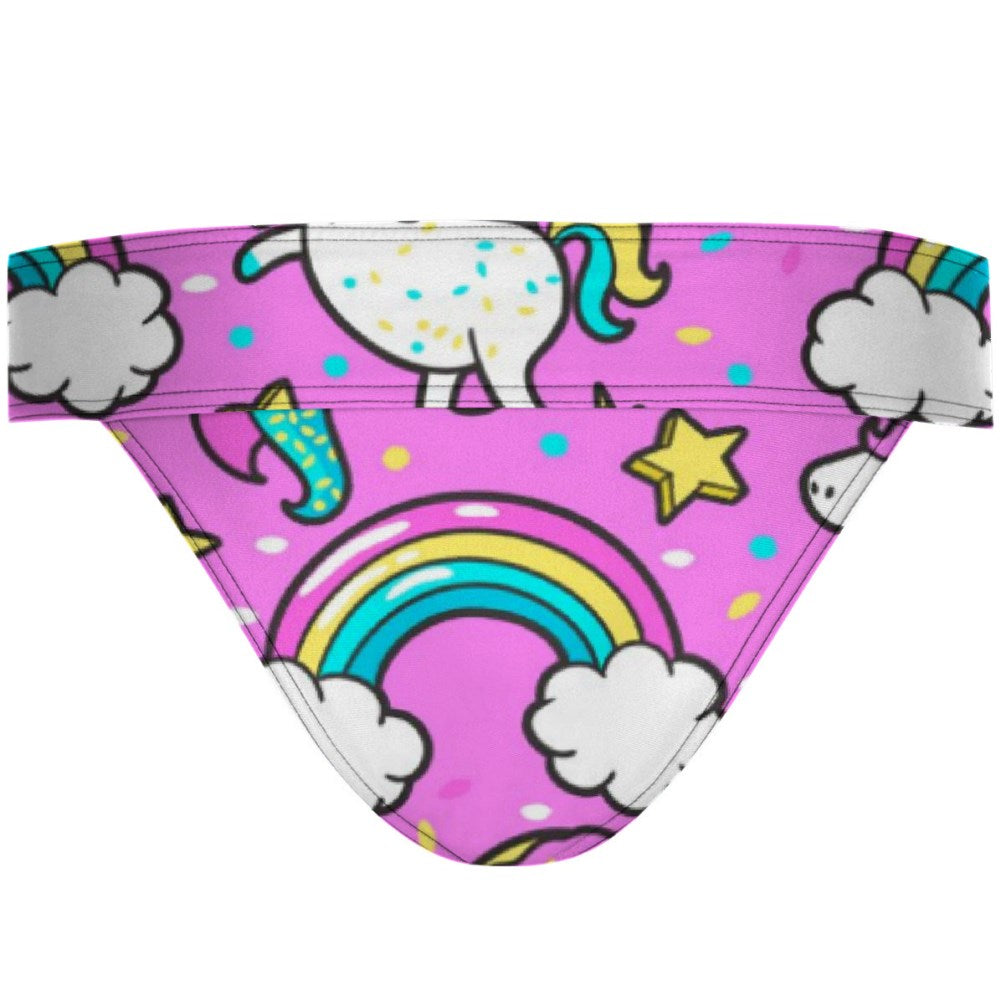 Confetti Demi Cheeky Cut Bikini Bottom