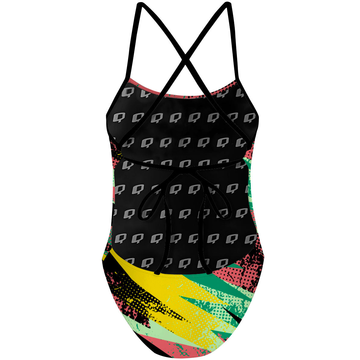 Thunder spring - Tieback One Piece Swimsuit