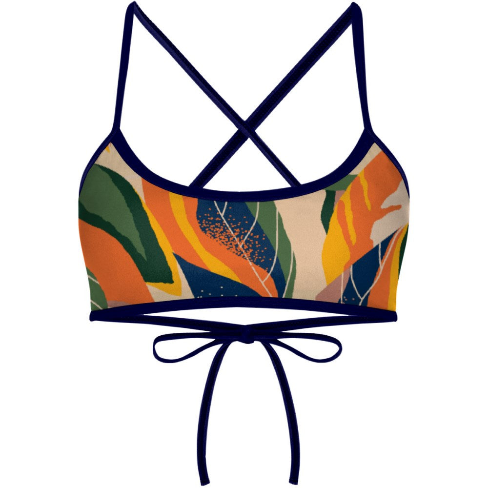 Jungle Ciara Tieback Bikini Top