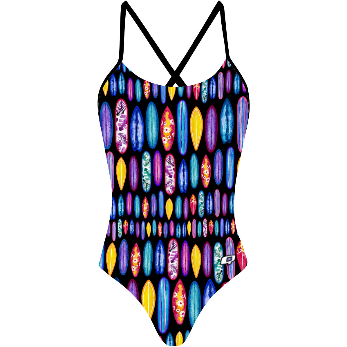 Surf Suit - Tieback One Piece Swimsuit