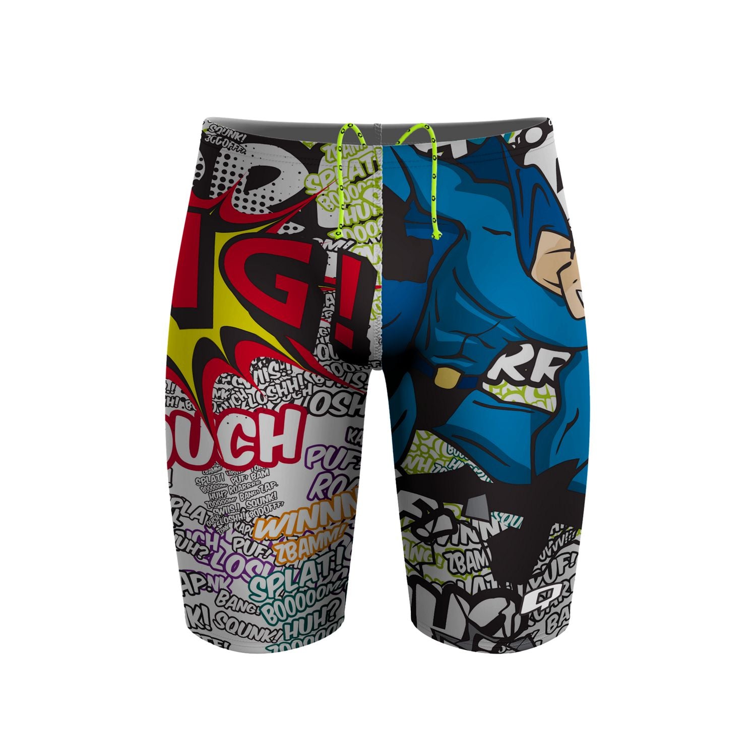 Mens superhero hot sale swim trunks