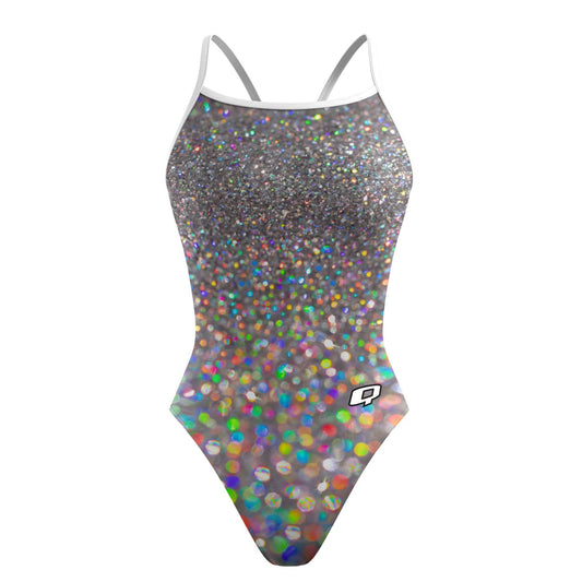 Dipped in Glitter - Sunback Tank Swimsuit