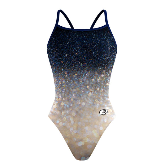 Glitter Bomb - Sunback Tank Swimsuit