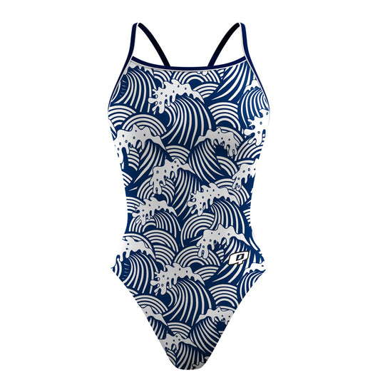 White Cap - Sunback Tank Swimsuit