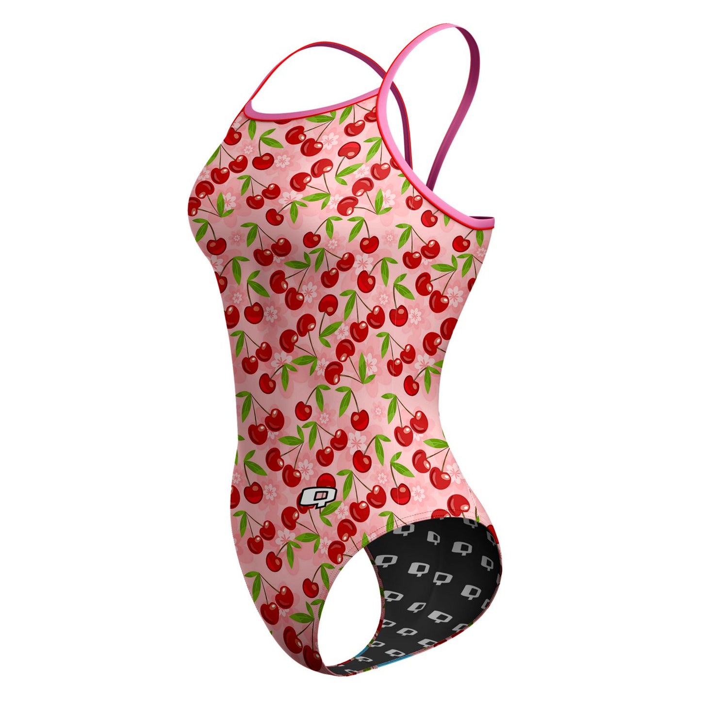 Cherry Picked - Sunback Tank Swimsuit