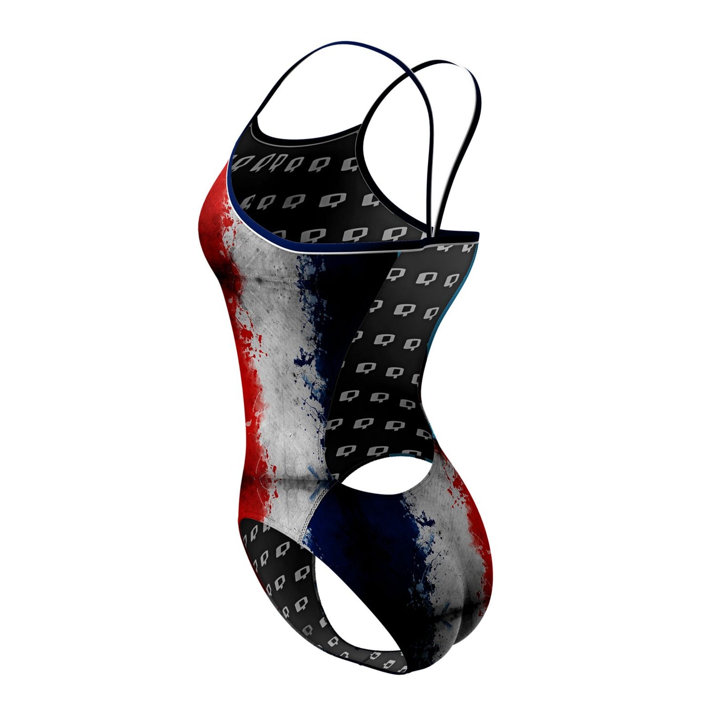 Inked - Sunback Tank Swimsuit