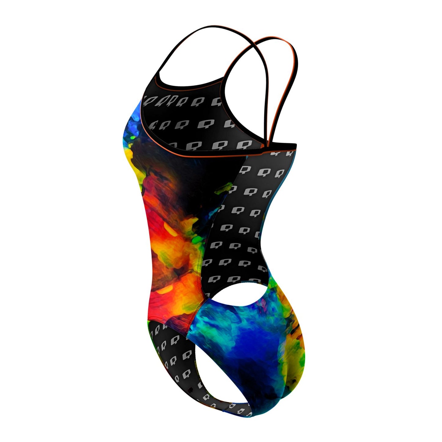 Fire Opal - Sunback Tank Swimsuit