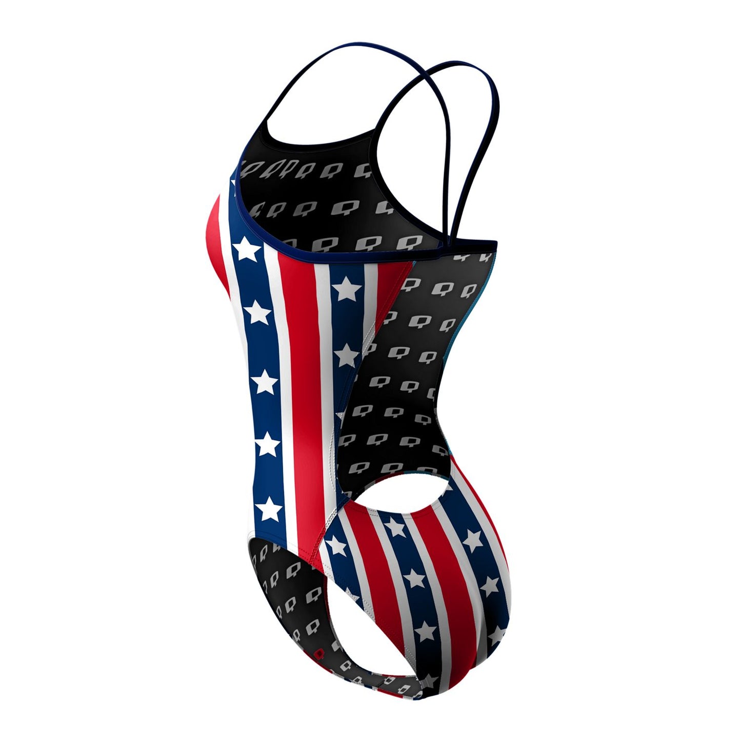 Putting On The Spitz - Sunback Tank Swimsuit