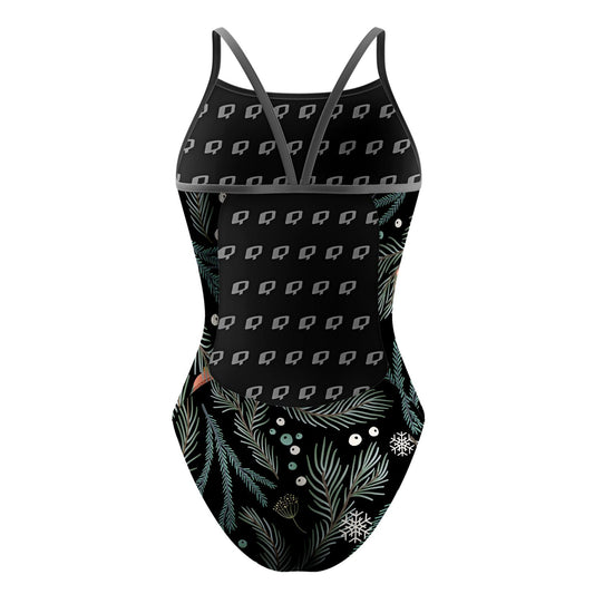 Deck the Halls - Sunback Tank Swimsuit