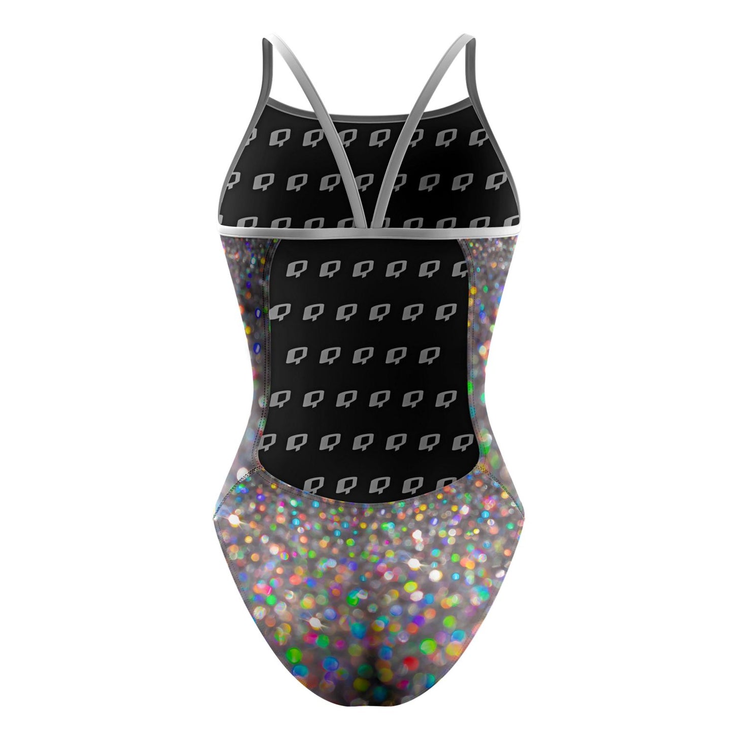 Dipped in Glitter - Sunback Tank Swimsuit